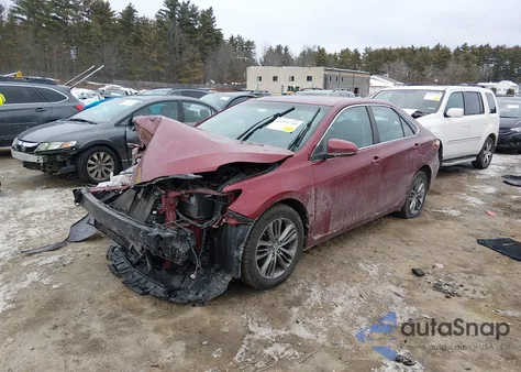 2016 Toyota Camry Se из США, поврежденный, VIN 4T1BF1FK6GU545480